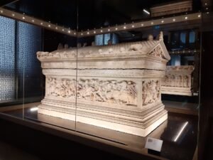 The Alexander Sarcophagus: Istanbul Archaeology Museum