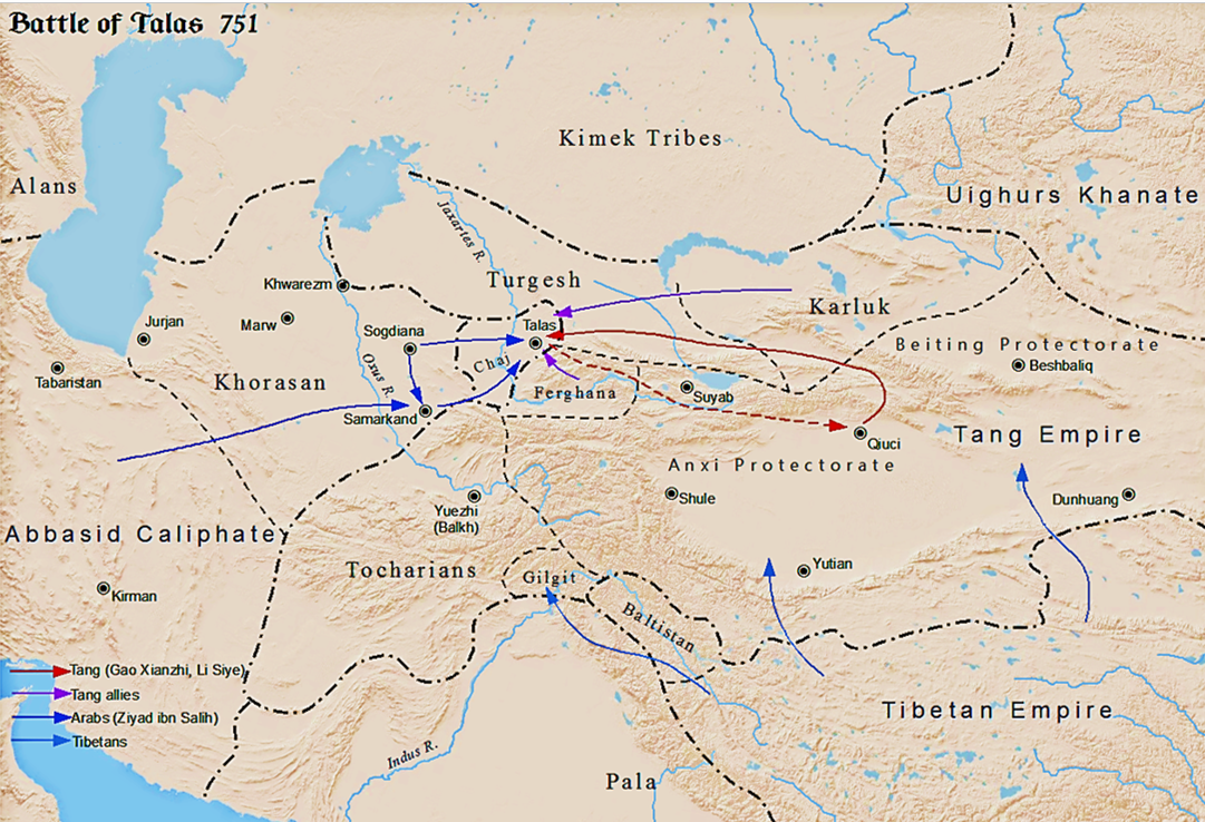 751-ci il Talas döyüşü: kim qalib gəldi və nə dəyişdi?