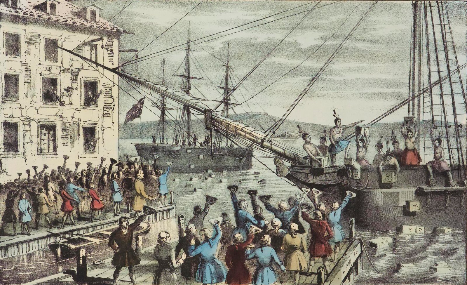 Boston çay qonaqlığı nə idi? Çay niyə dənizə töküldü?