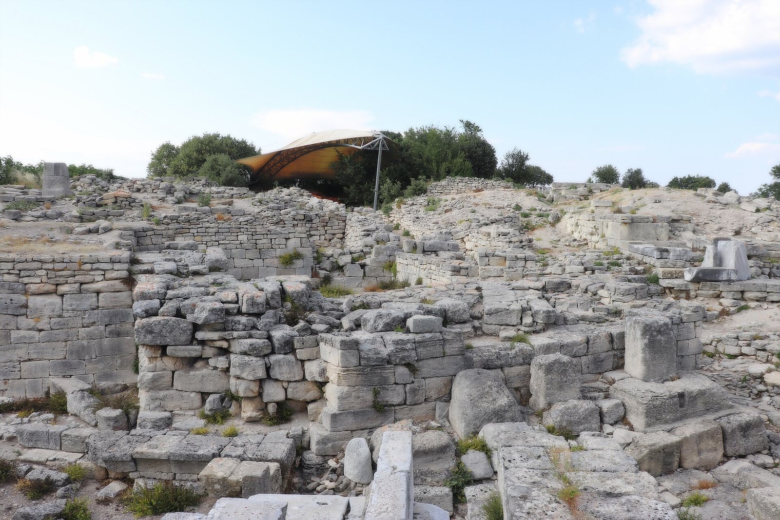 Das antike Troja: Lage und neun Städte in Çanakkale