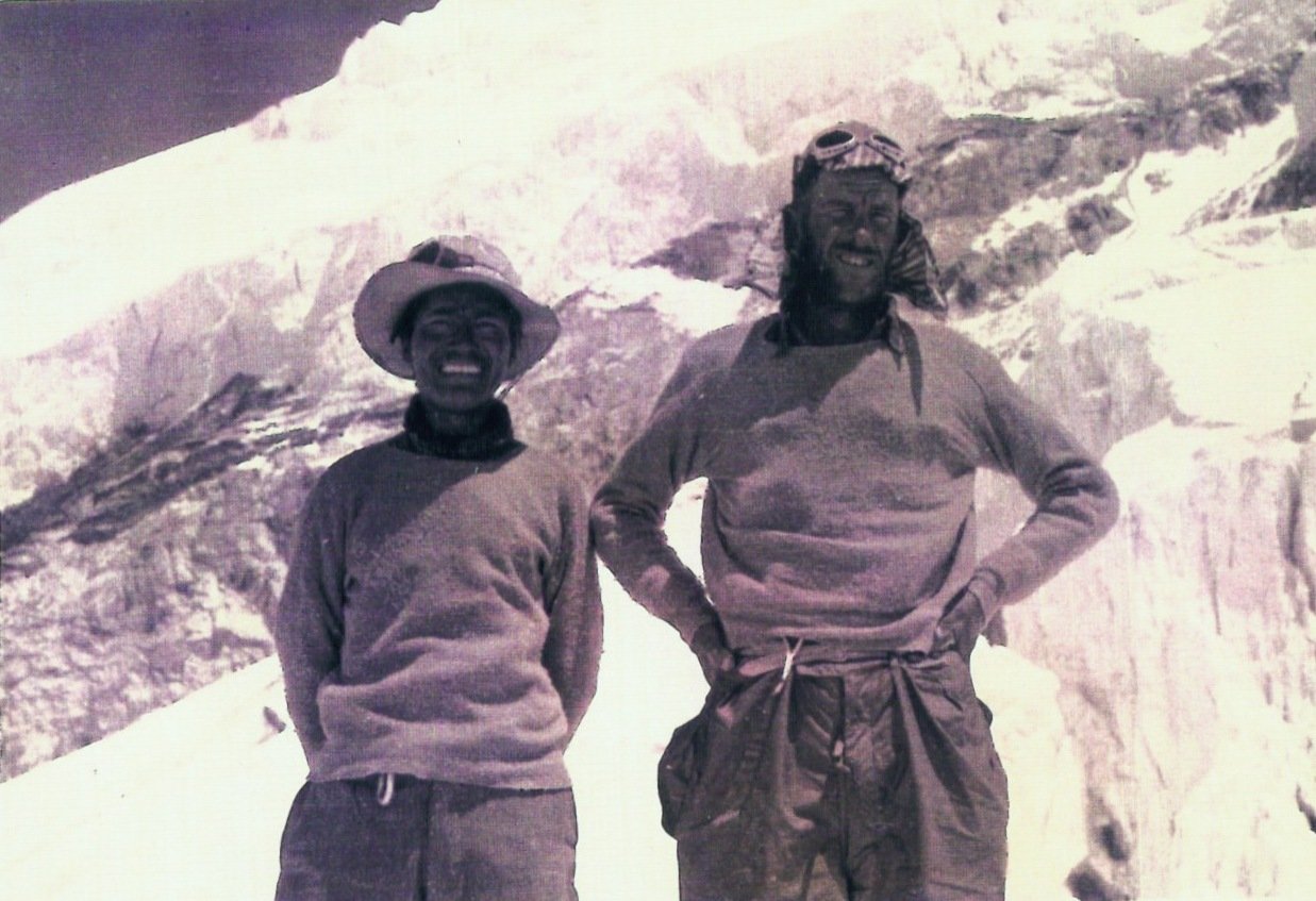 First Ascent of Everest: Edmund Hillary and Tenzing Norgay