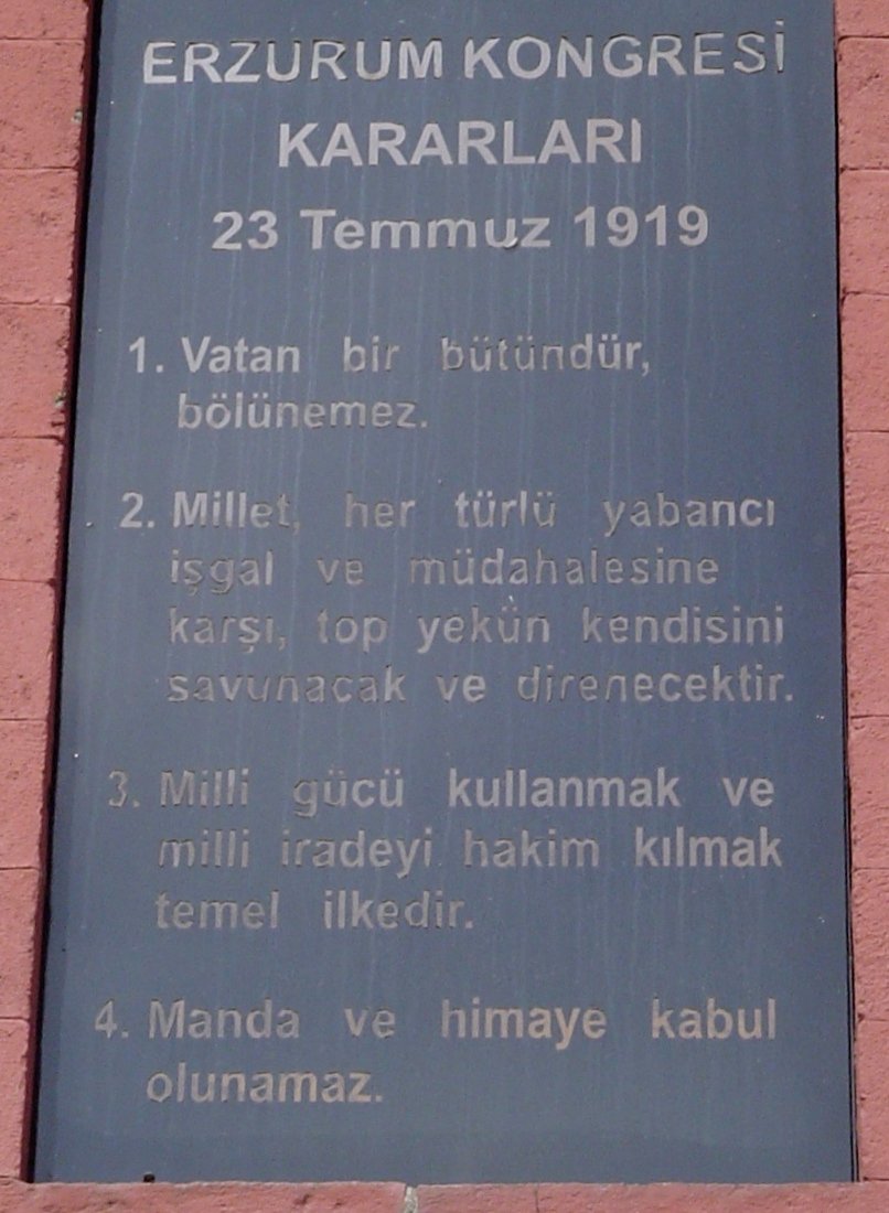 Erzurum Kongresi: 'Manda ve himaye kabul olunamaz' kararı nasıl alındı